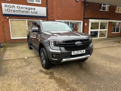 Ford Ranger Pick Up Double Cab Wildtrak 2.0 EcoBlue 205 Auto Pick Up Diesel Grey at RGR Garages Bedford